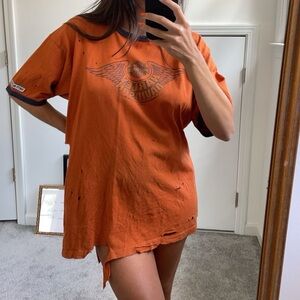 Vintage Distressed Harley Davidson T Shirt